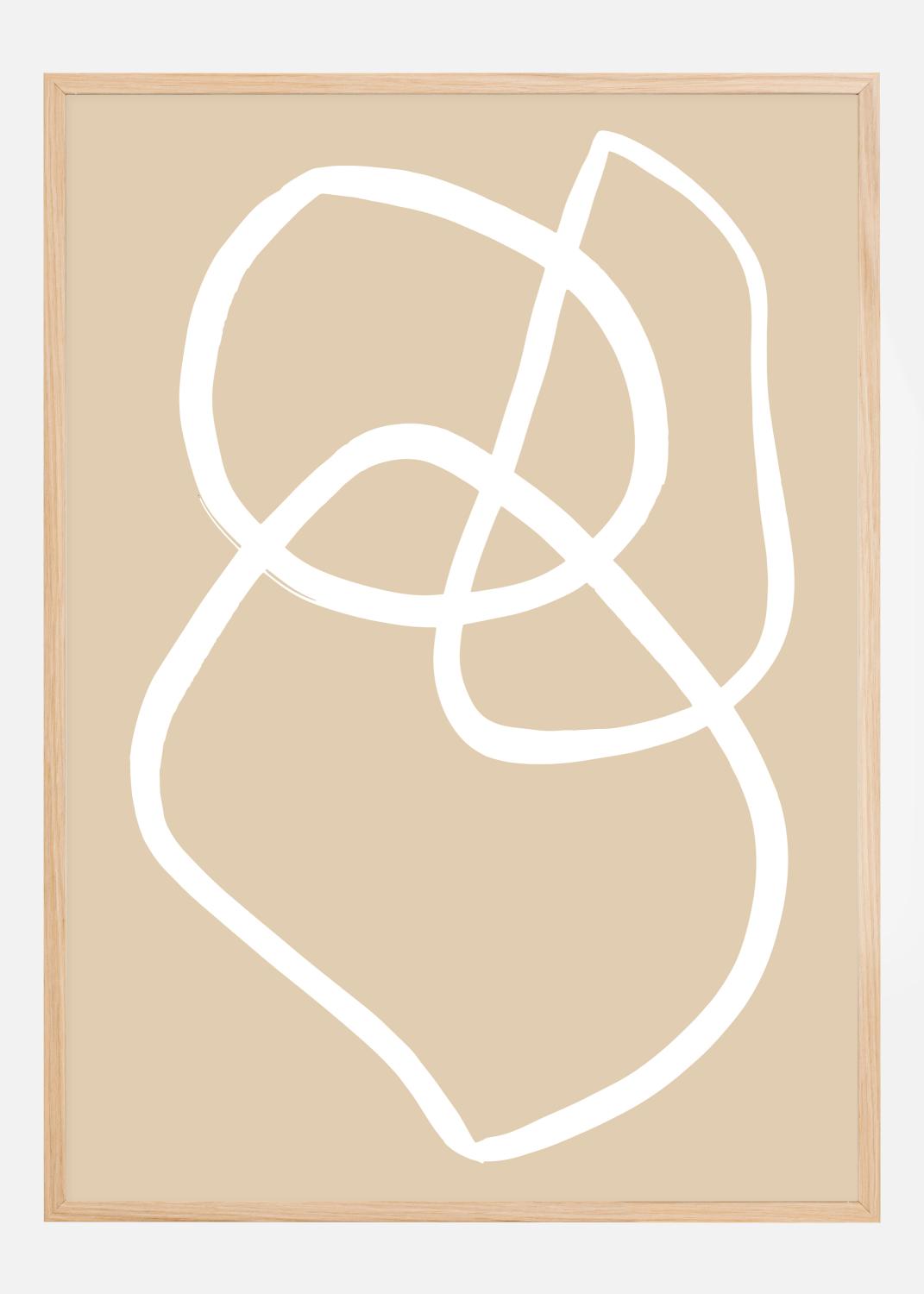 Product Image for Beige Lines III Póster (21x29.7 cm (A4))
