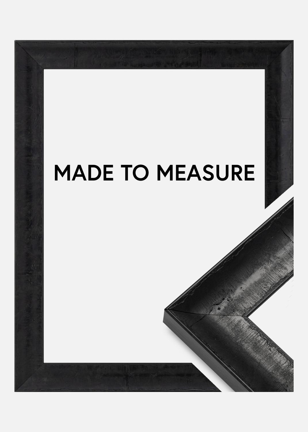 Product Image for Marco Ribe Negro Chapeado de brezo - Tamaño personalizable (Sin vidrio)