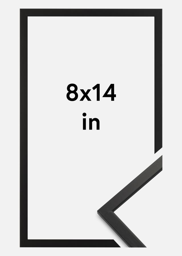 Marco Edsbyn Vidrio acrílico Negro 8x14 inches (20,32x35,56 cm)