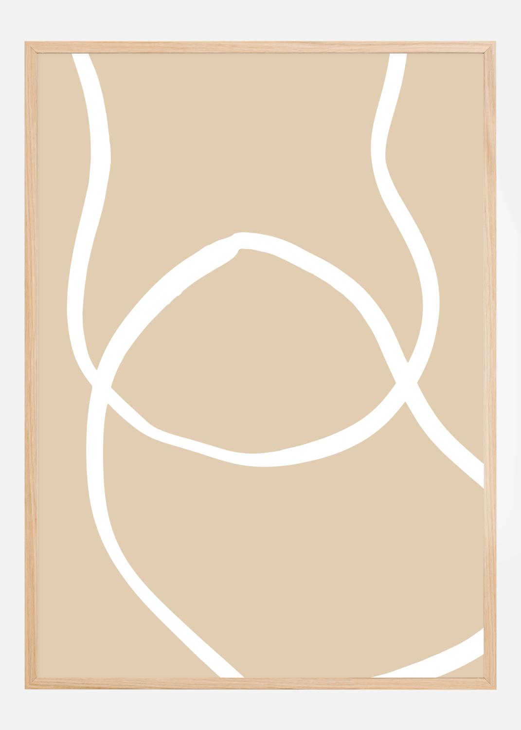 Product Image for Beige Lines IV Póster (21x29.7 cm (A4))