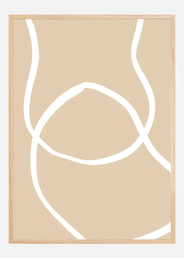 Beige Lines IV Póster
