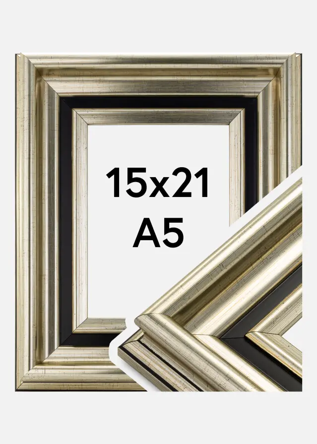 Marco Gysinge Premium Plateado 15x21 cm (A5)