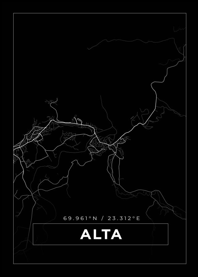 Mapa - Alta - Cartel Negro