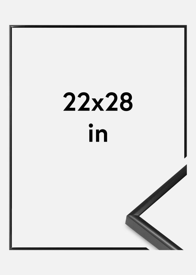 Marco BGA Modern Style Vidrio acrílico Negro 22x28 inches (55,88x71,12 cm)