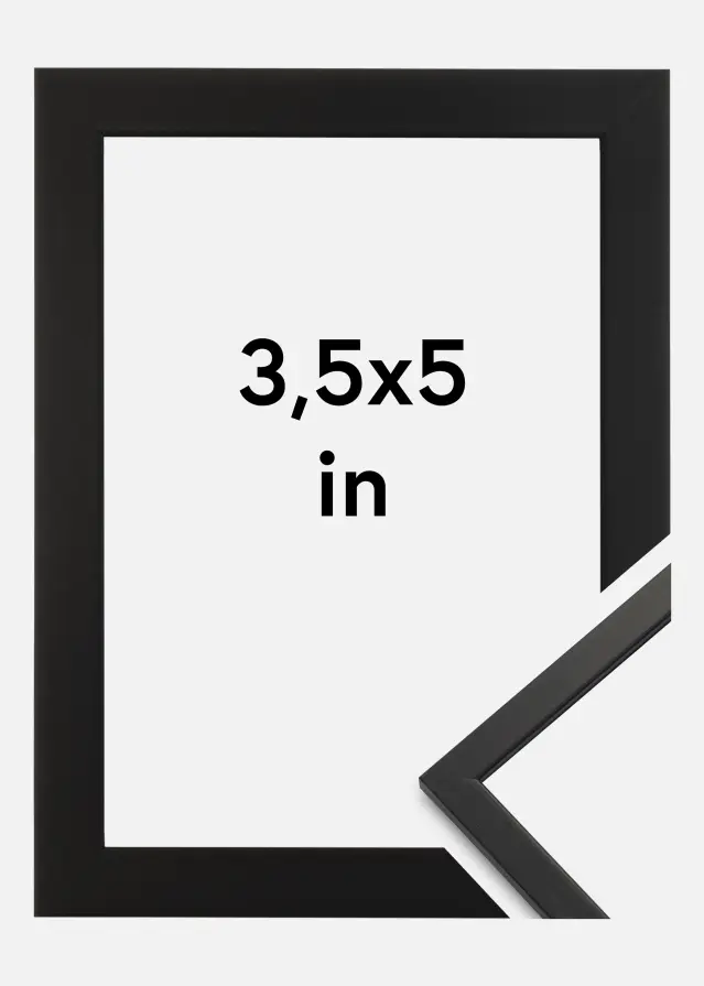 Marco Edsbyn Negro 3,5x5 inches (8,89x12,7 cm)