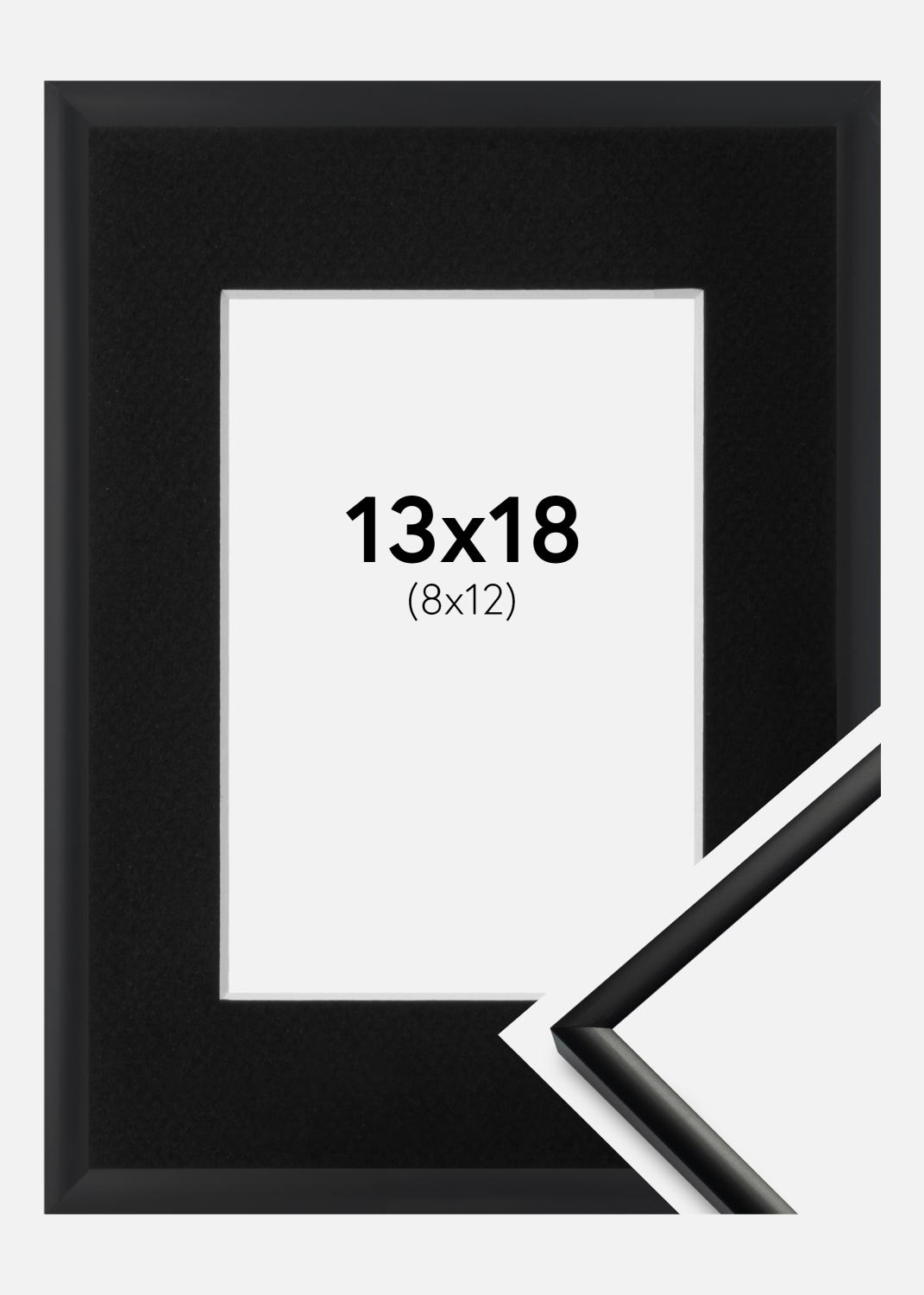 Product Image for Marco New Lifestyle Negro mate 13x18 cm - Paspartú Negro 9x13 cm