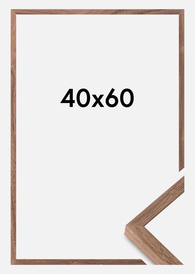 Marco Soul Walnut Veneer Vidrio acrílico 40x60 cm
