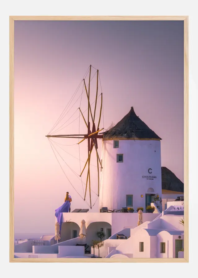 Santorini Weddings Póster