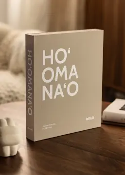 KAILA HO'OMANA'O - Coffee Table Photo Álbum (60 Páginas negras / 30 hojas)