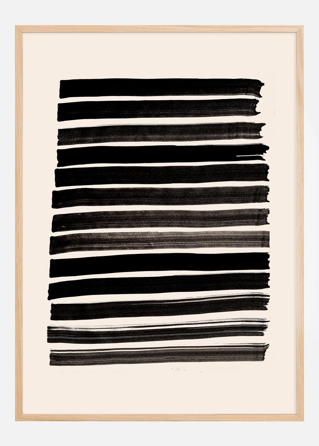Product Image for Stripes Beige Póster (21x29.7 cm (A4))
