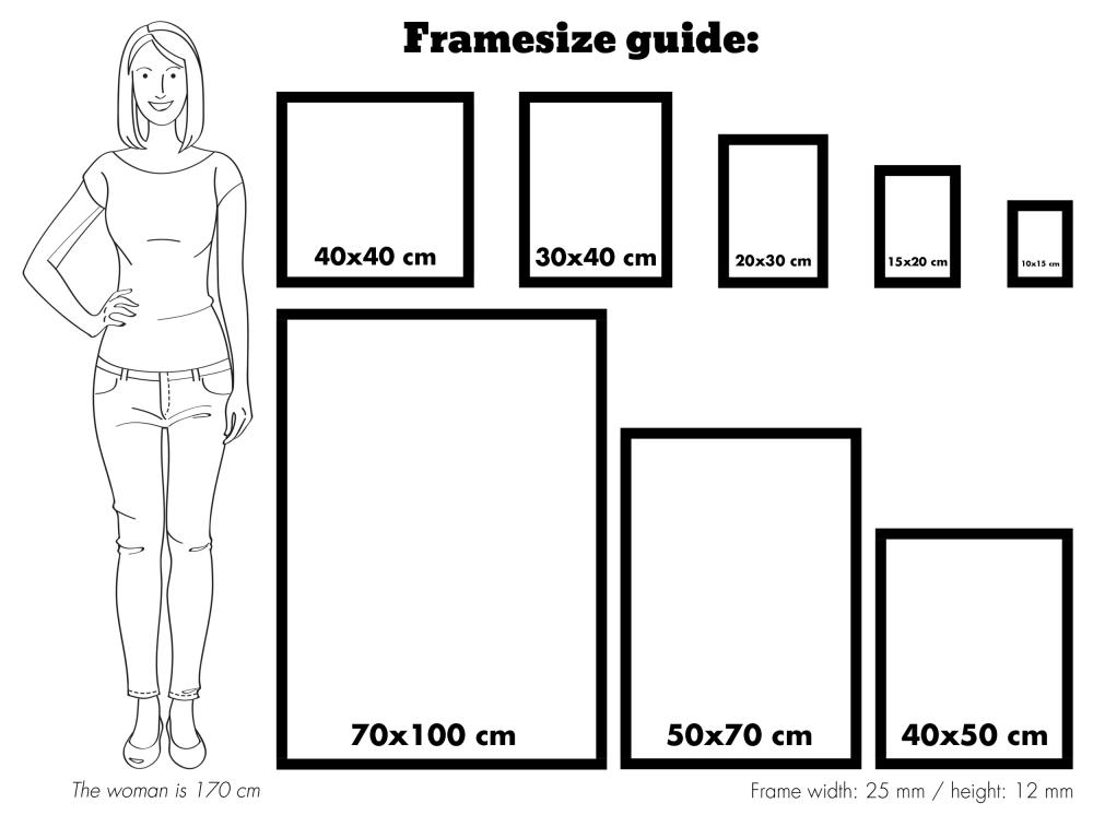 Marco Trendline Blanco 32,9x48,3 cm (A3+)