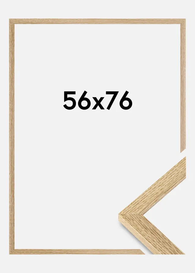 Marco Selection Acrílico Roble 56x76 cm