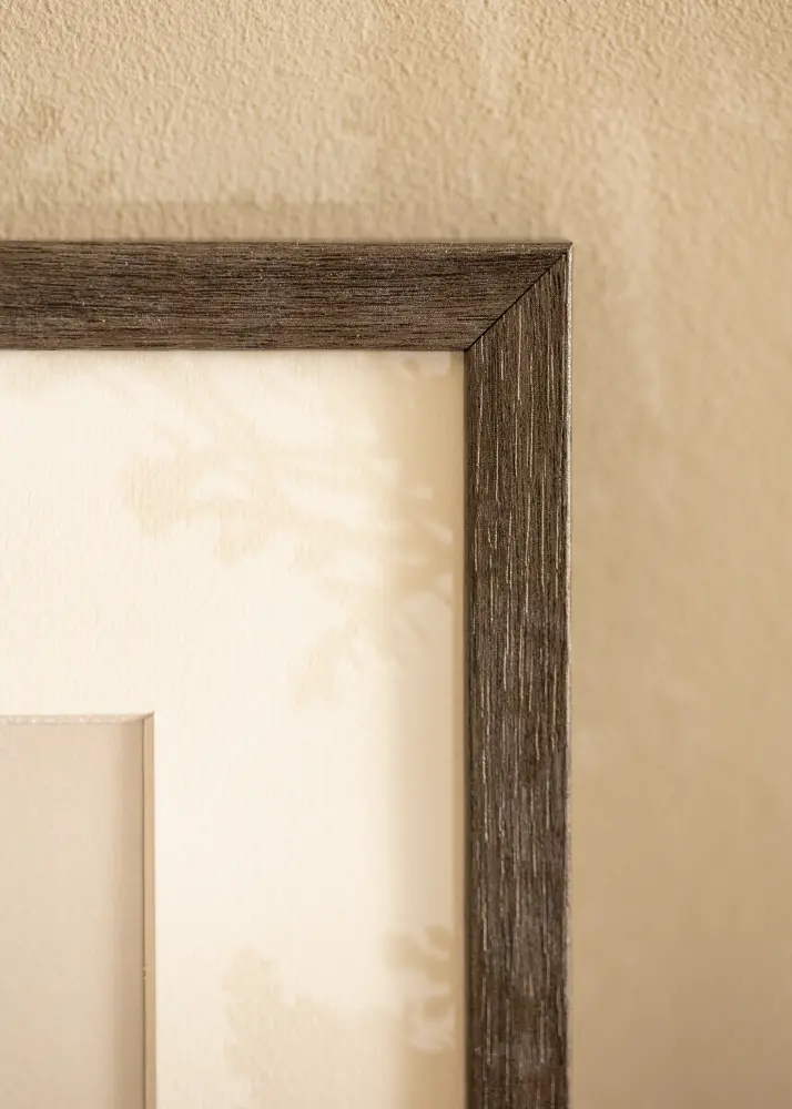 Marco Ares Vidrio Acrílico Grey Oak 45x60 cm