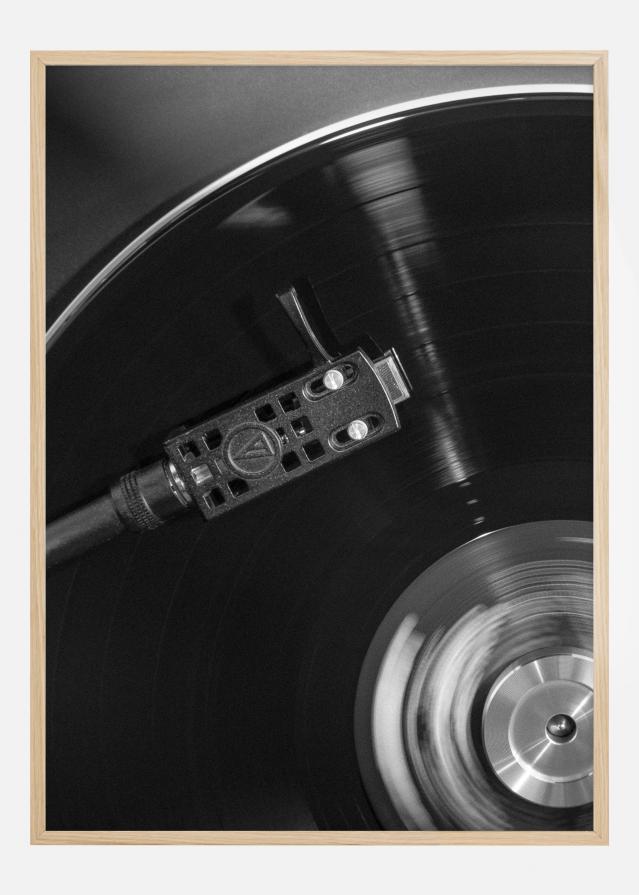 Vinyl player Póster