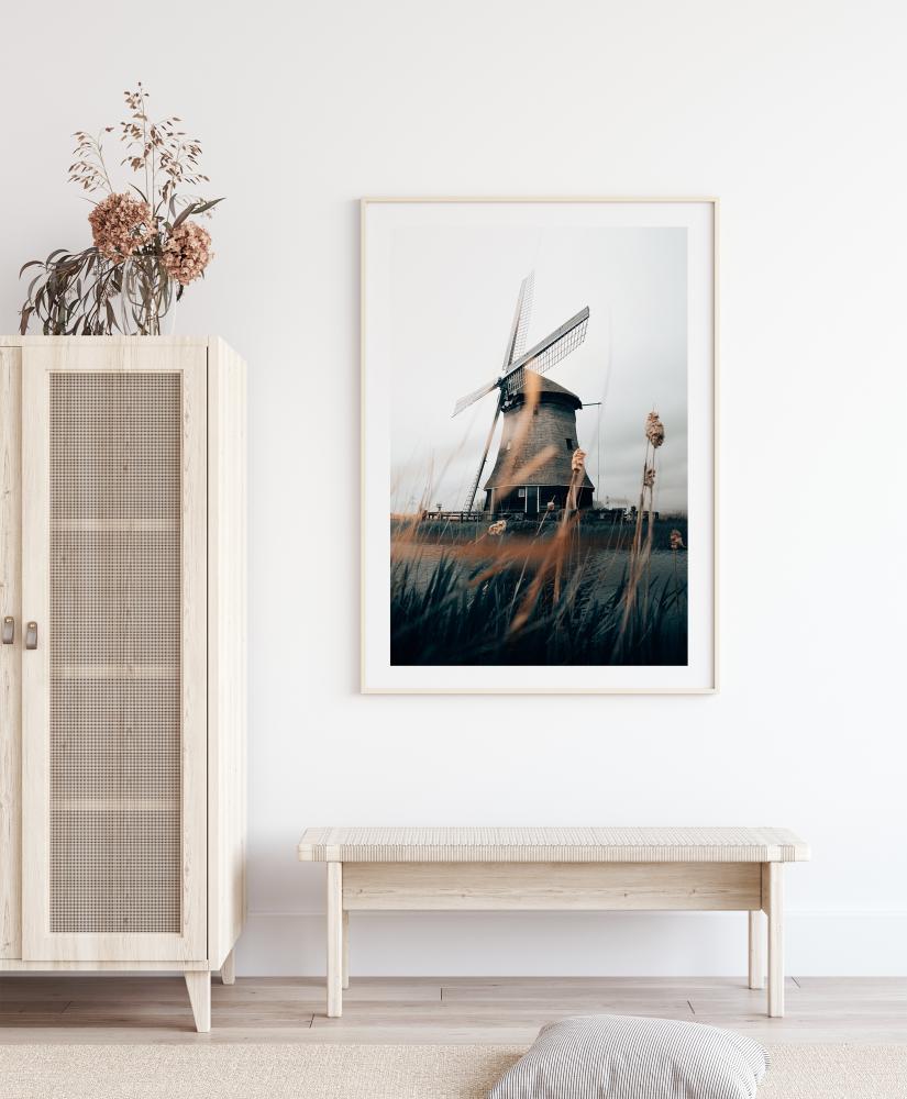 Dutch Windmill Póster