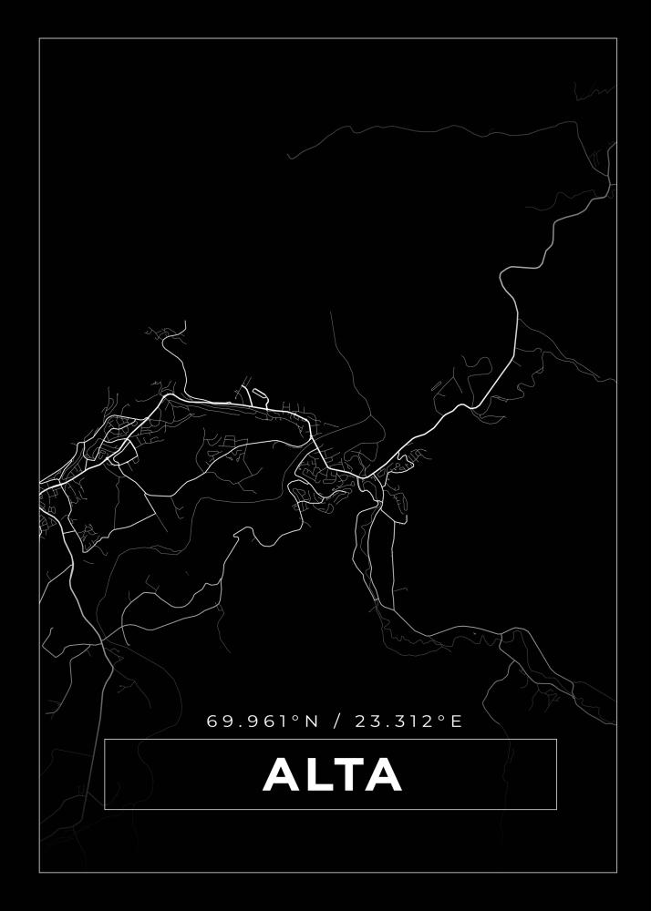 Mapa - Alta - Cartel Negro