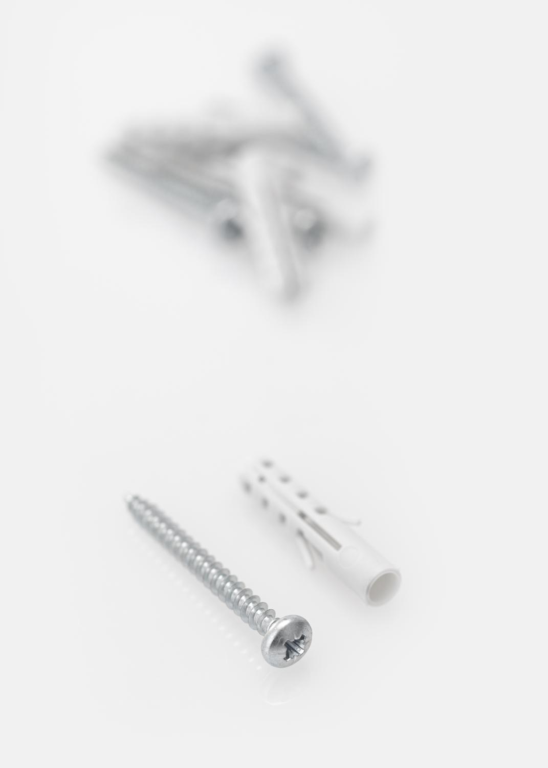 Product Image for Tornillo y taco para pared de concreto - 5-piezas (40x8 mm)
