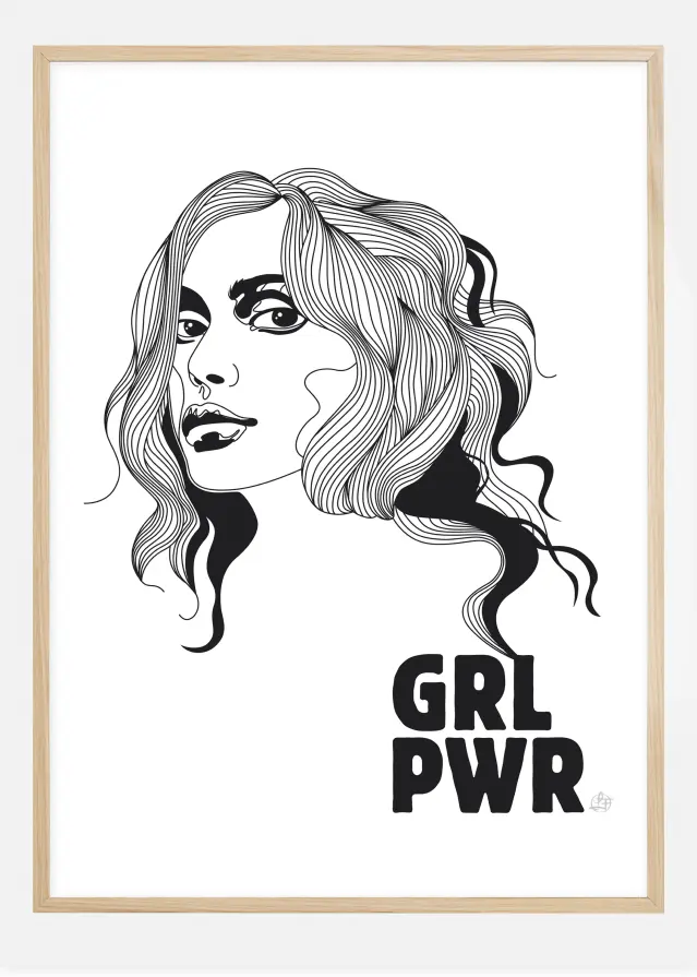 GRL PWR Póster