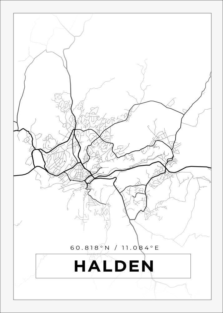 Mapa - Halden - Cartel Blanco