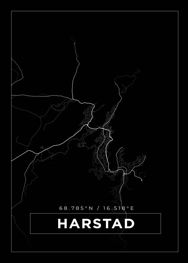 Mapa - Harstad - Cartel Negro