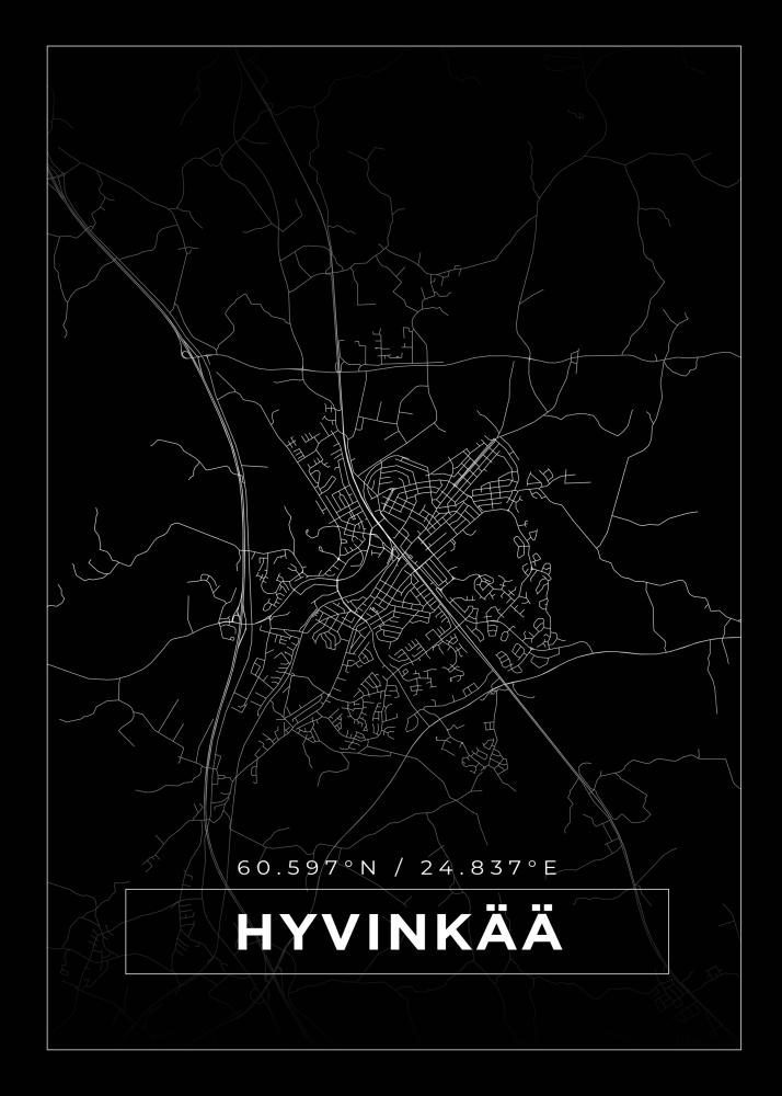 Mapa - Hyvinkää - Cartel Negro