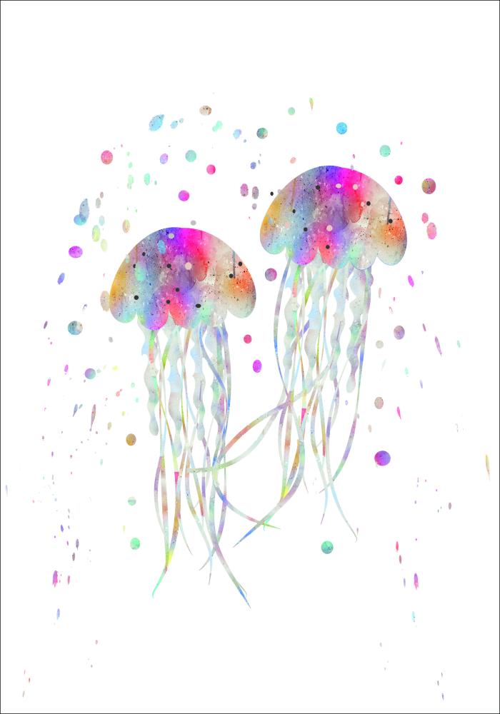 Jellyfishes uds.ingers Póster