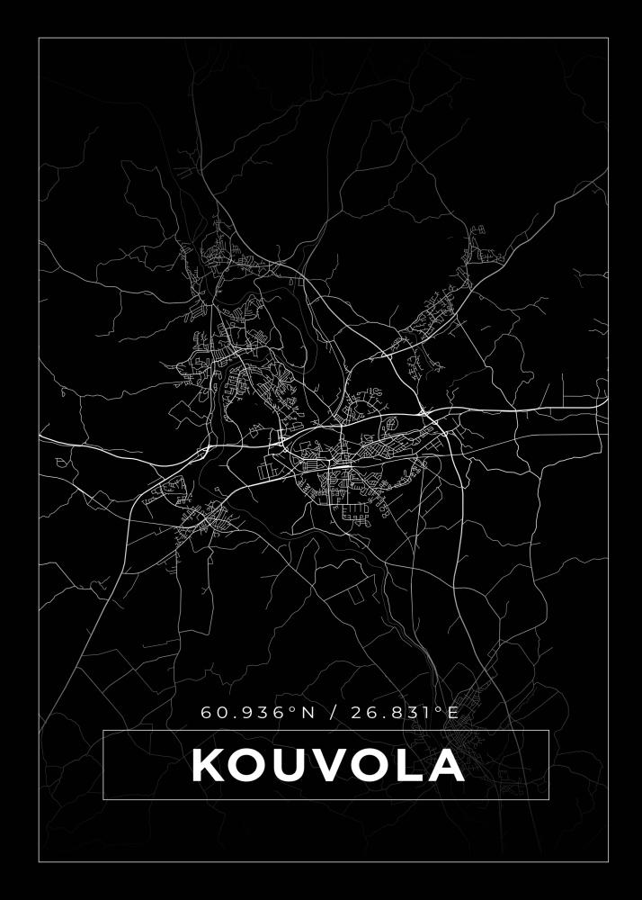 Mapa - Kouvola - Cartel Negro