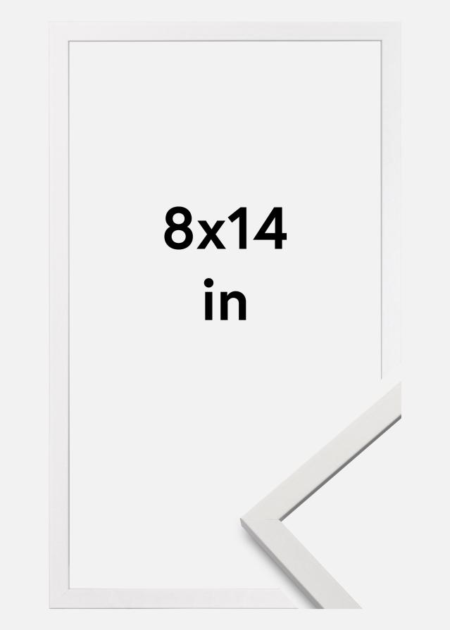 Marco Edsbyn Vidrio acrílico Blanco 8x14 inches (20,32x35,56 cm)