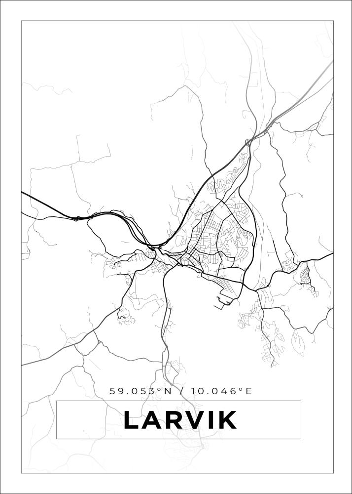 Mapa - Lavrik - Cartel blanco