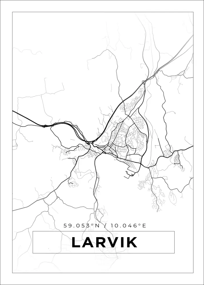 Mapa - Lavrik - Cartel blanco