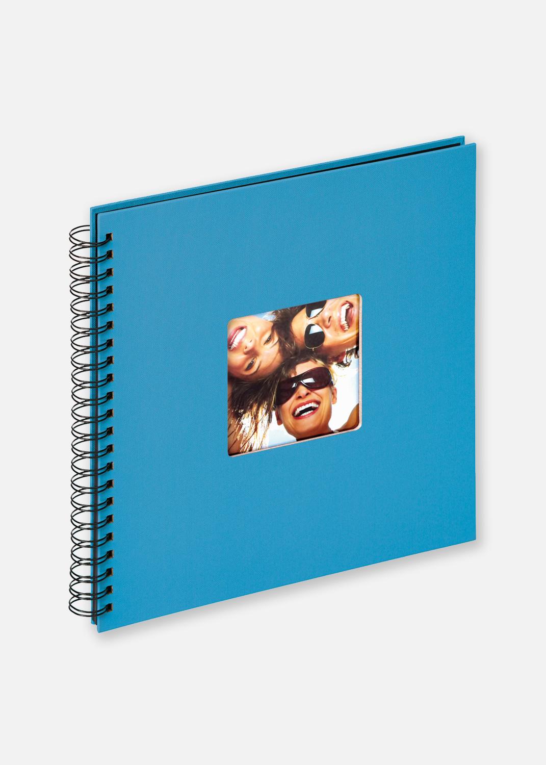 Product Image for Fun Álbum de espiral Azul celeste - 30x30 cm (50 Páginas negras / 25 hojas)