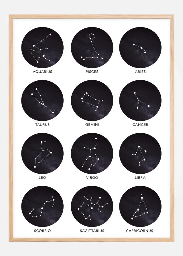 Zodiac Signs Póster