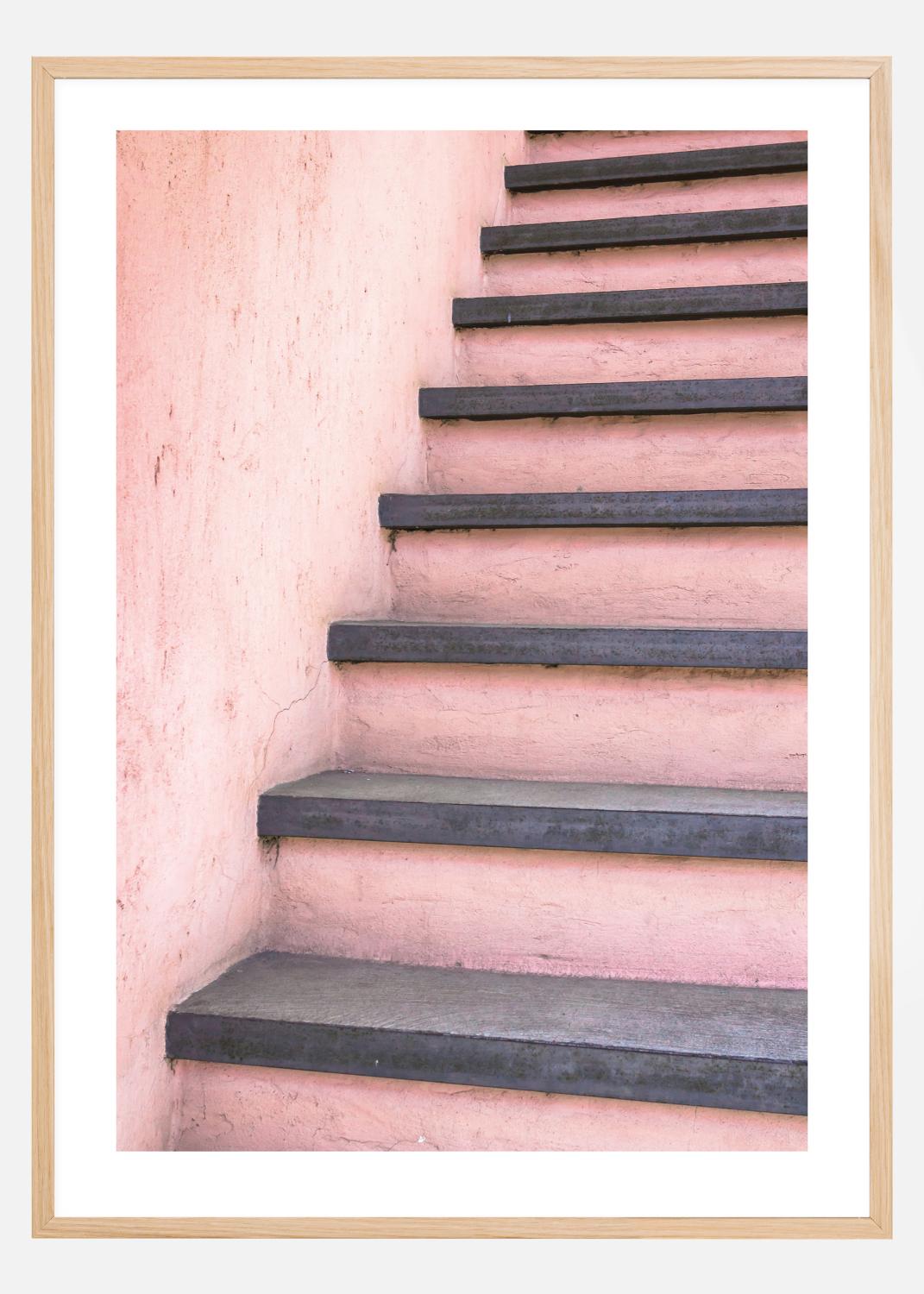 Product Image for Pink Stairs Póster (21x29.7 cm (A4))