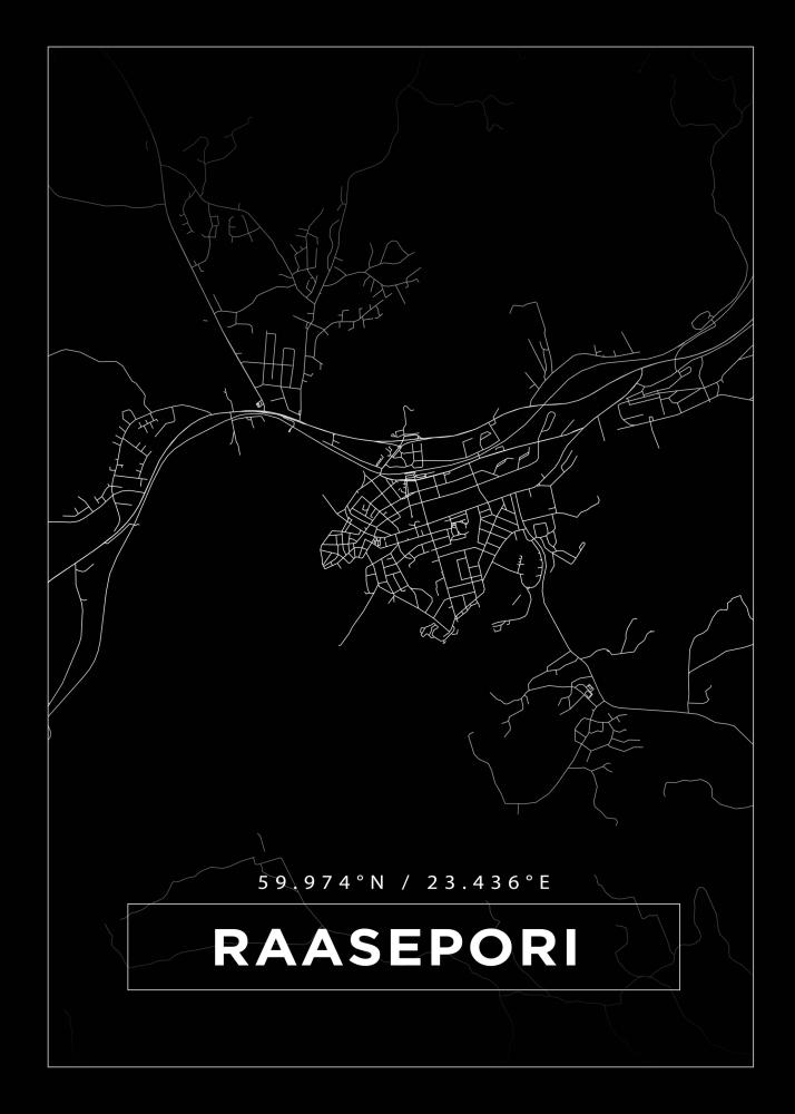 Mapa - Raseborg - Cartel Negro