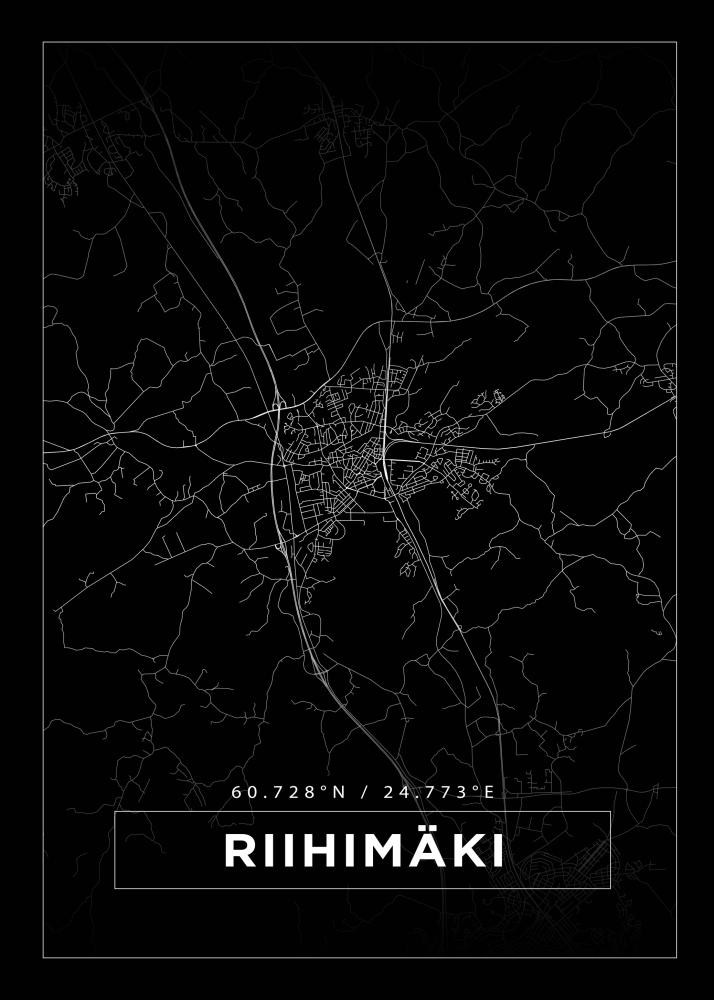 Mapa - Riihimäki - Cartel Negro