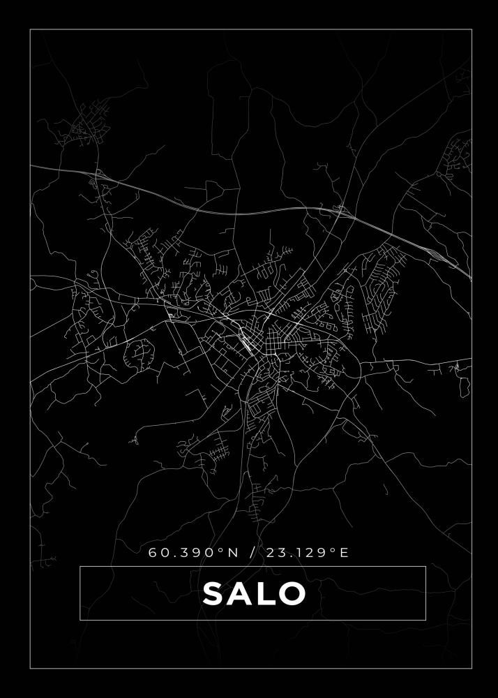 Mapa - Salo - Cartel Negro