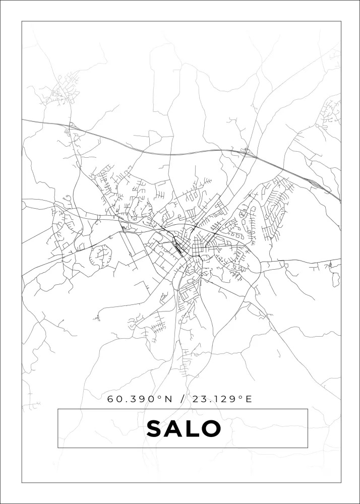 Mapa - Salo - Cartel Blanco