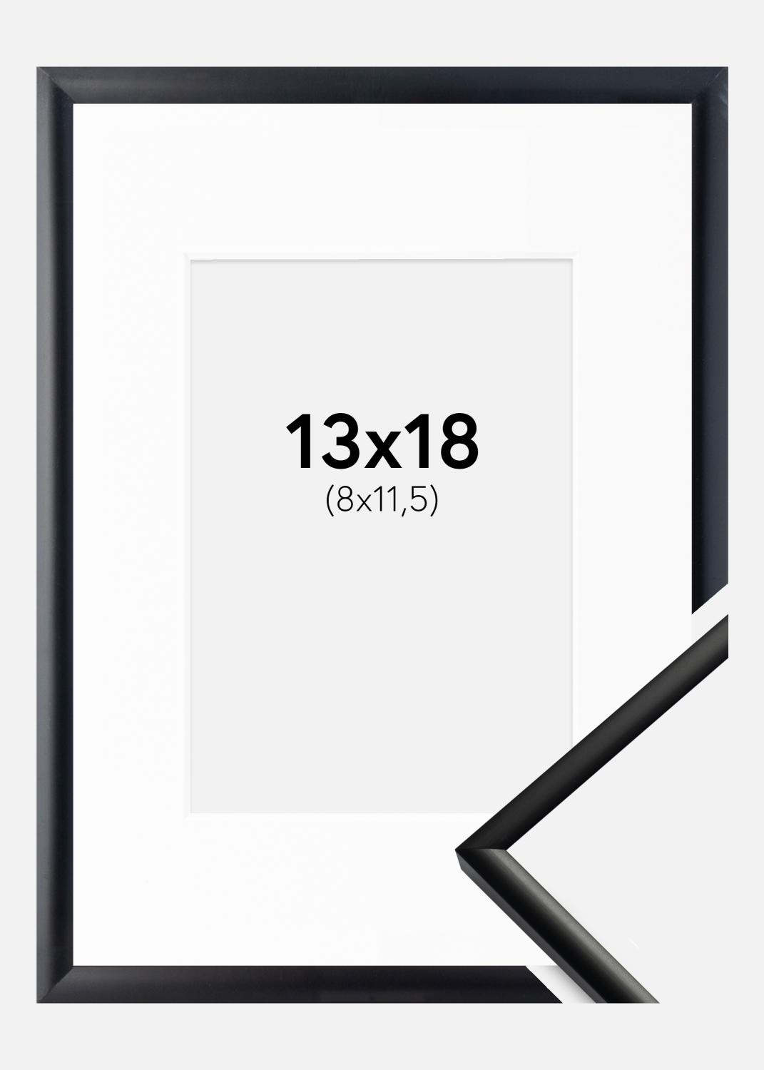 Product Image for Marco New Lifestyle Negro mate 13x18 cm - Paspartú Blanco 9x12 cm