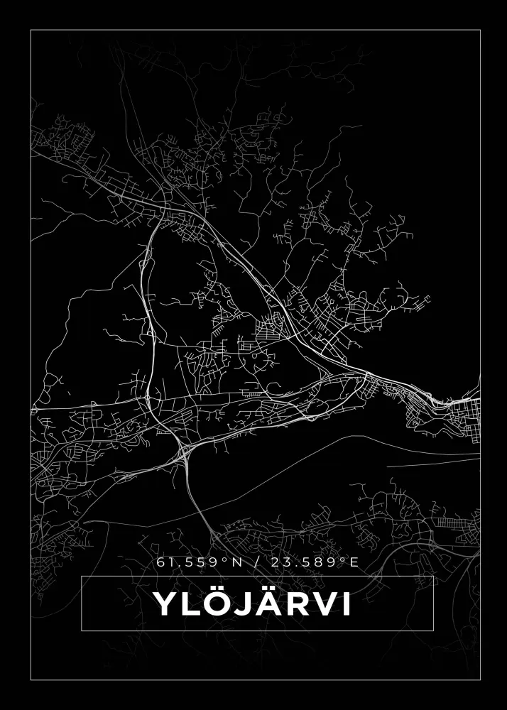 Mapa - Ylöjärvi - Cartel Negro