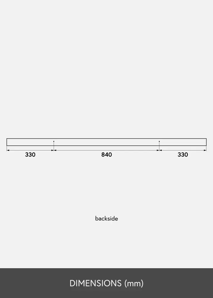 Estante para cuadros Roble 150 cm