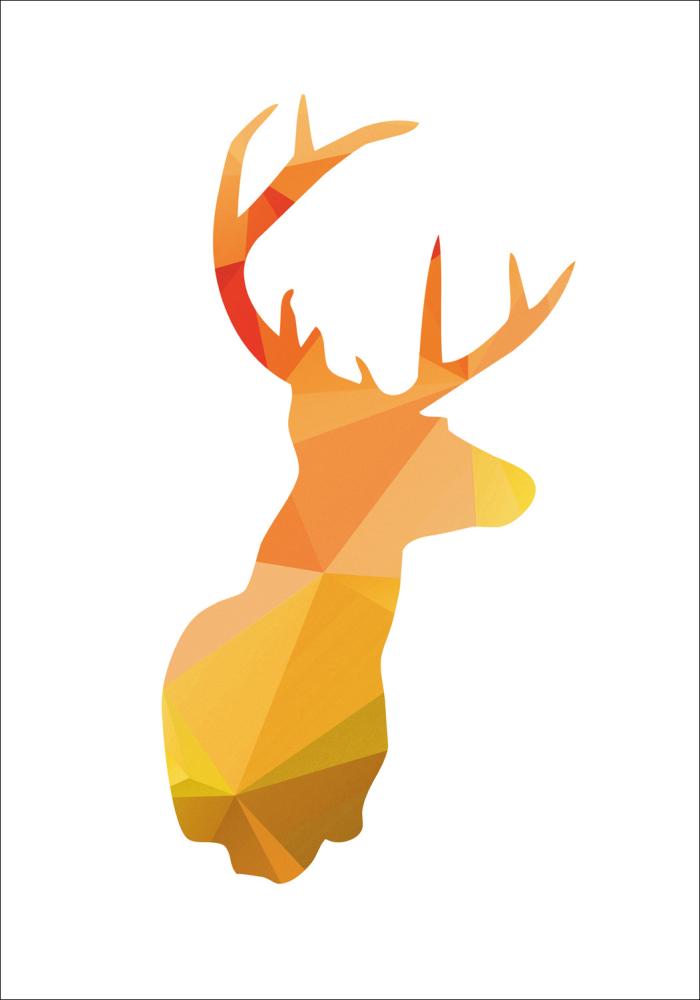 Deer - Höstfärger Póster