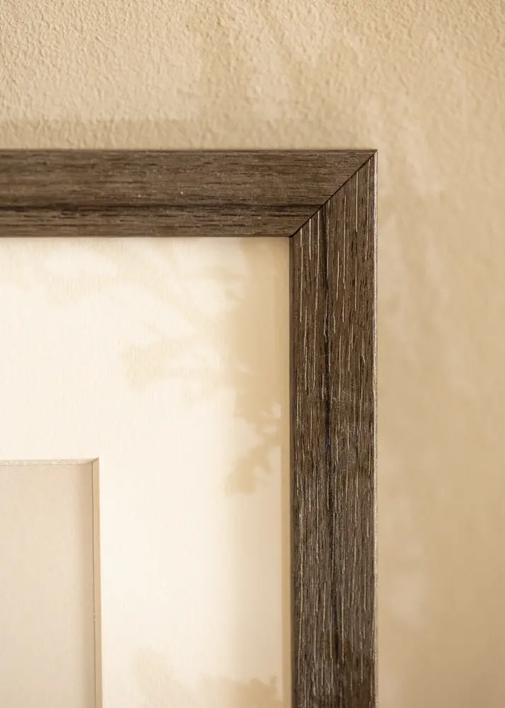 Marco Hermes Vidrio acrílico Grey Oak 18x24 cm