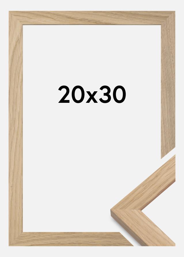 Marco Oak Wood Vidrio acrílico 20x30 cm