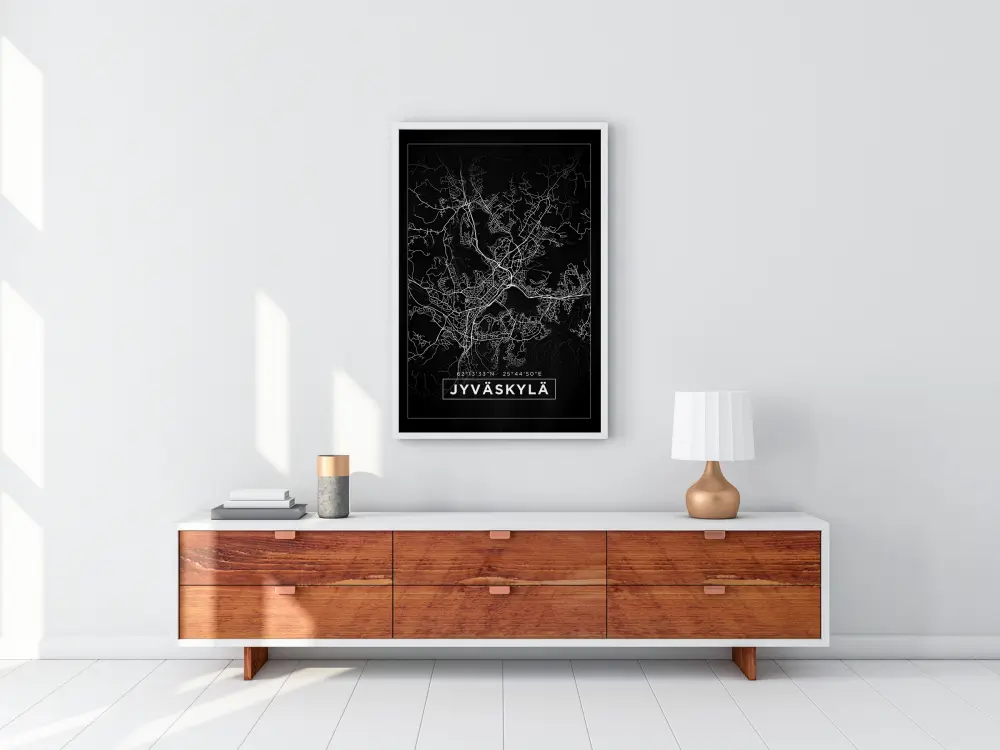 Mapa - Jyväskylä - Cartel Negro