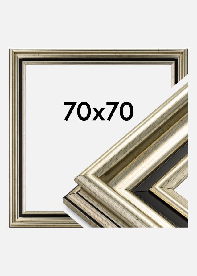 Marco Gysinge Premium Plateado 70x70 cm