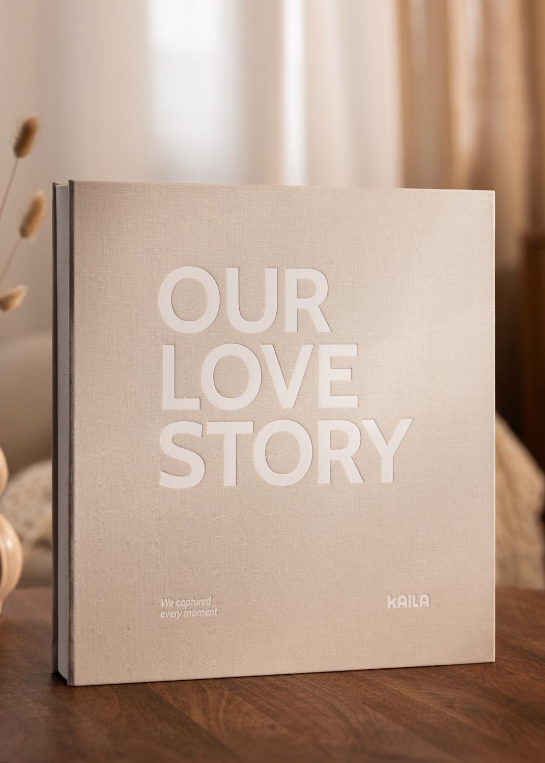 Product Image for KAILA Álbum de fotos NUESTRA HISTORIA DE AMOR Crema - 600 imágenes en 10x15 cm