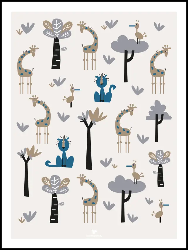 Savannah - Beige Póster