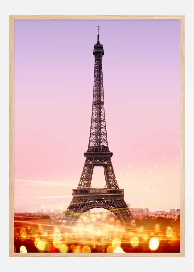 La Tour Eiffel Póster