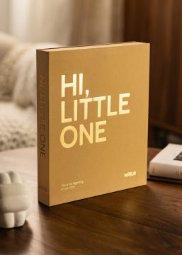 KAILA HI LITTLE ONE Manilla - Coffee Table Photo Álbum (60 Negro Sidor)