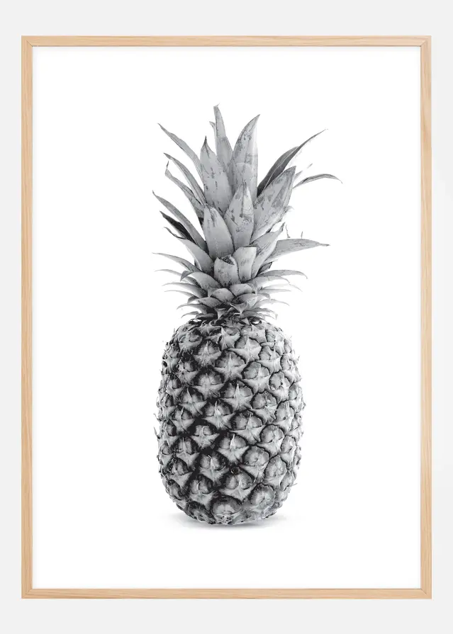 Pineapple Grey Póster